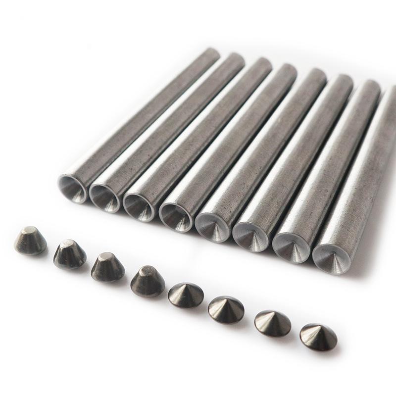 Rivet Setter Tool - 金属コーンリベット,バケットリベットの取り付け,革パンチ,パンチ用の金型ツール