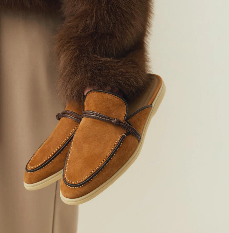 Leather Work For Kids - メンズローファー デザイナー 高級 中東 タッセル スエードレザー