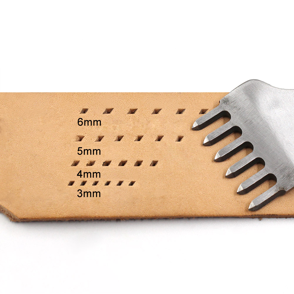 革穴パンチ用の間隔のパンチツール、ステッチ、DIYクラフトツ - Leatherwork Punch のレビューと価格