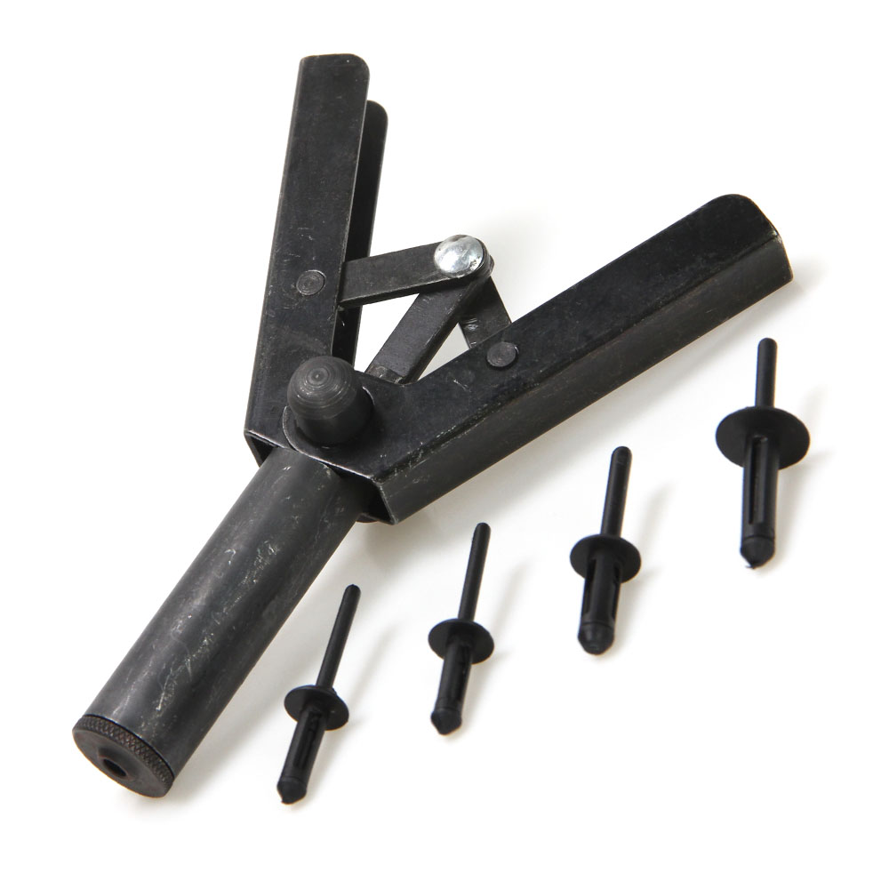 プラスチックリベットガン 7 インチポリハンドリベッターキッ - Rivet Setter Tool のレビューと価格