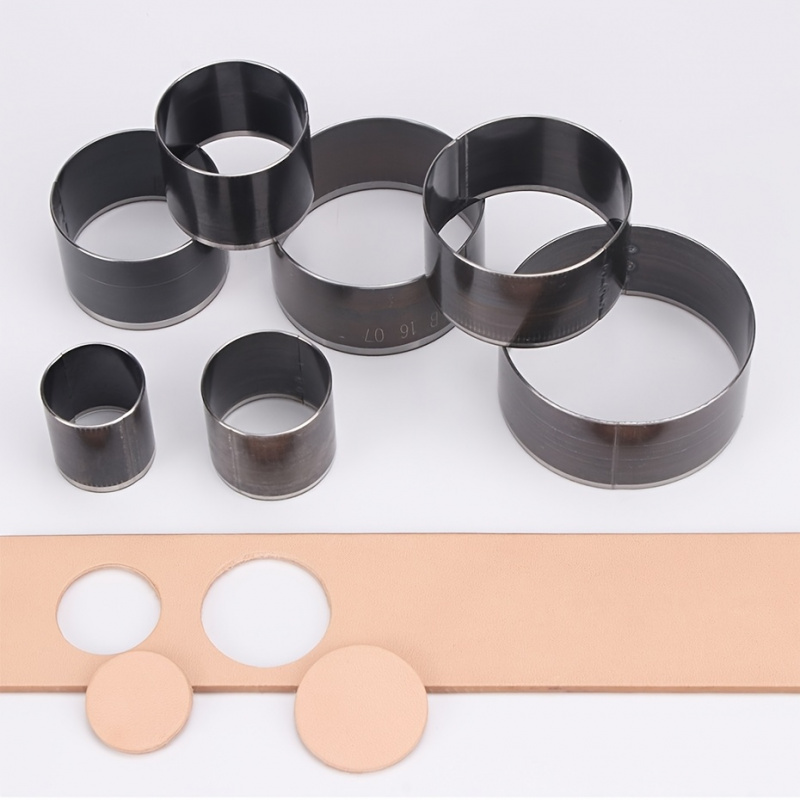 7ピースの時計ストラップ、ベルトパンチングマシン、丸切りナイ - Round Knife Leatherwork のレビューと価格