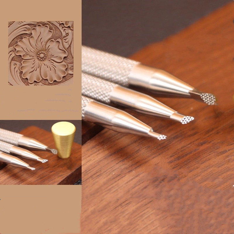 アラベスク背景スタンプセット S1.5x4/M2.2x6/L - Leatherwork Tool Kit のレビューと価格