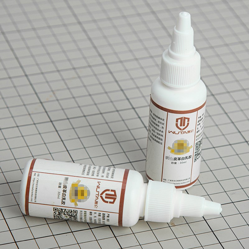 Wuta-革接着剤と木材用の強力な接着剤,30ml,白色,液 - Leather Dye Finish のレビューと価格
