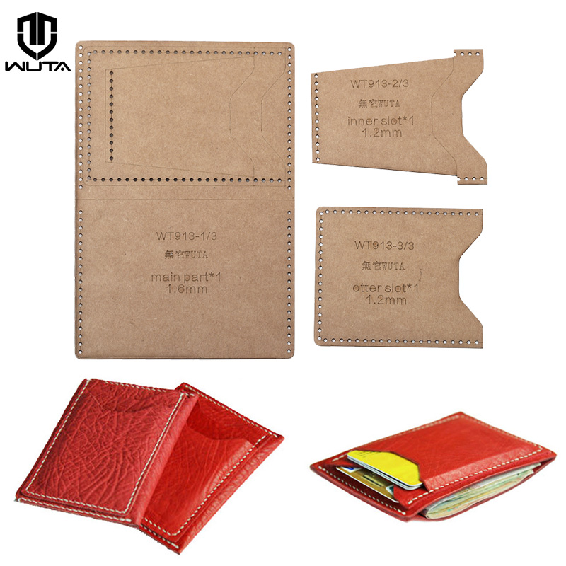 Wuta 913-革製カードケース,クラフト紙モデル,水平, - Leatherwork Tool Kit のレビューと価格