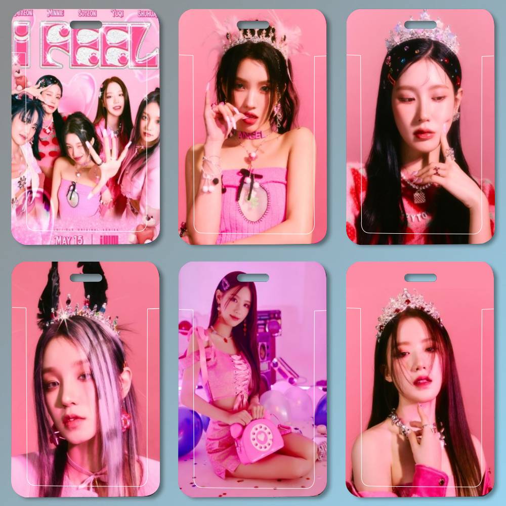 Kpop GIDLE (G)I-DLE ガールズ ID カー - Leather Work For Kids のレビューと価格