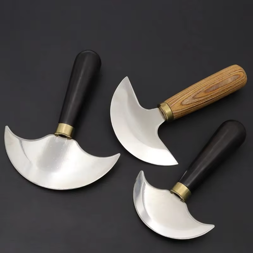 1個入りプロフェッショナルレザーカッティングナイフ ハーフラ - Round Knife Leatherwork のレビューと価格