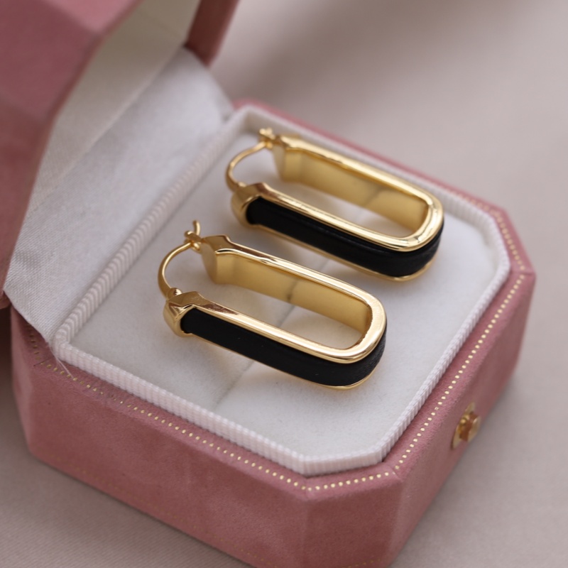 韓国の新しいデザインのファッションジュエリー 18K ゴール - Leatherwork Jewelry のレビューと価格