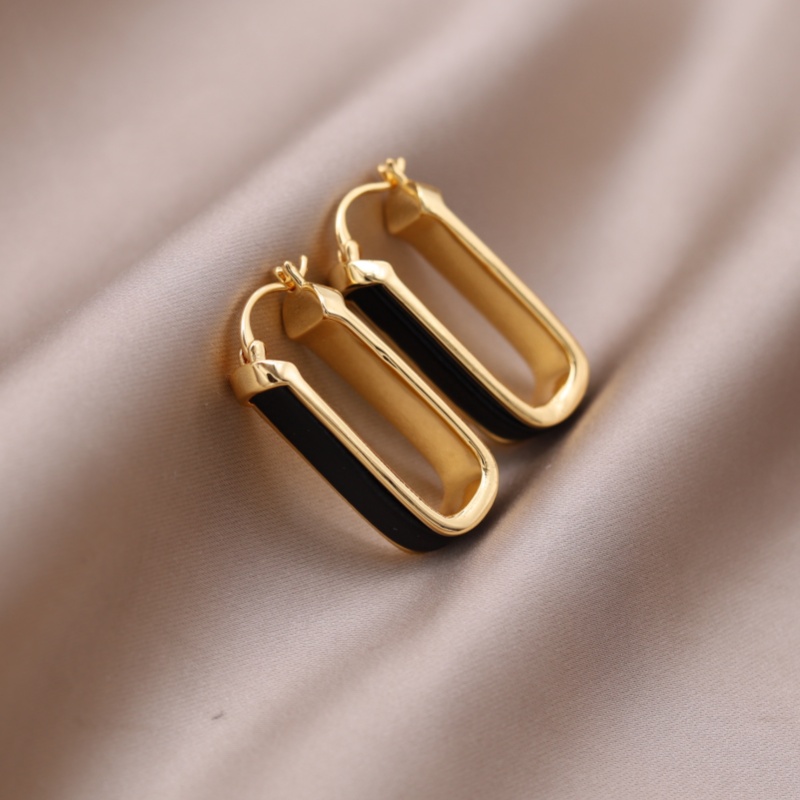 韓国の新しいデザインのファッションジュエリー 18K ゴール - Leatherwork Jewelry のレビューと価格