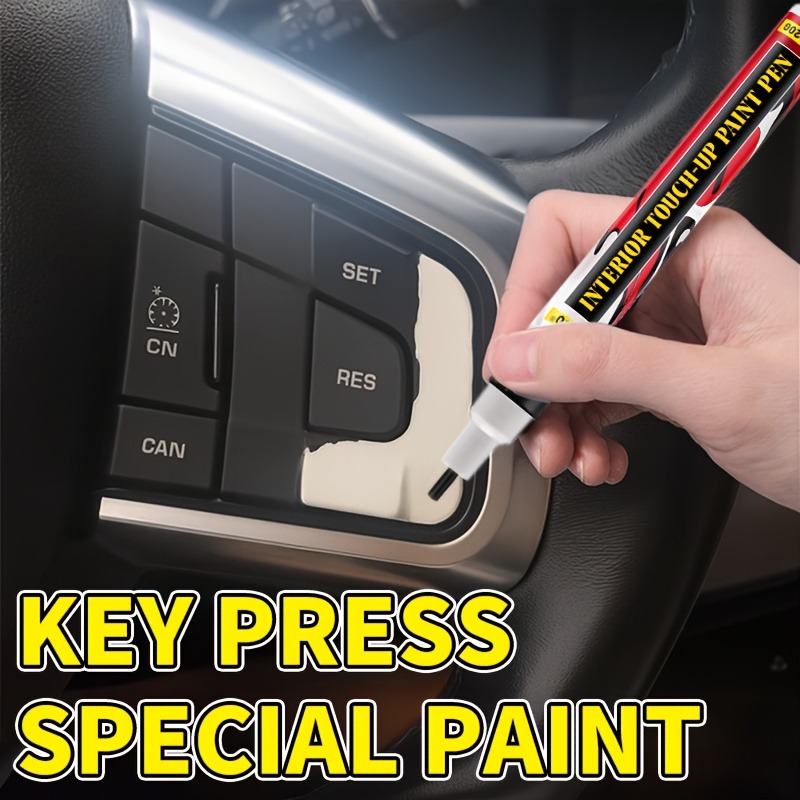 車のボタン塗装補修ペン |   ブラックタッチアップ |   - Leather Dye Finish のレビューと価格