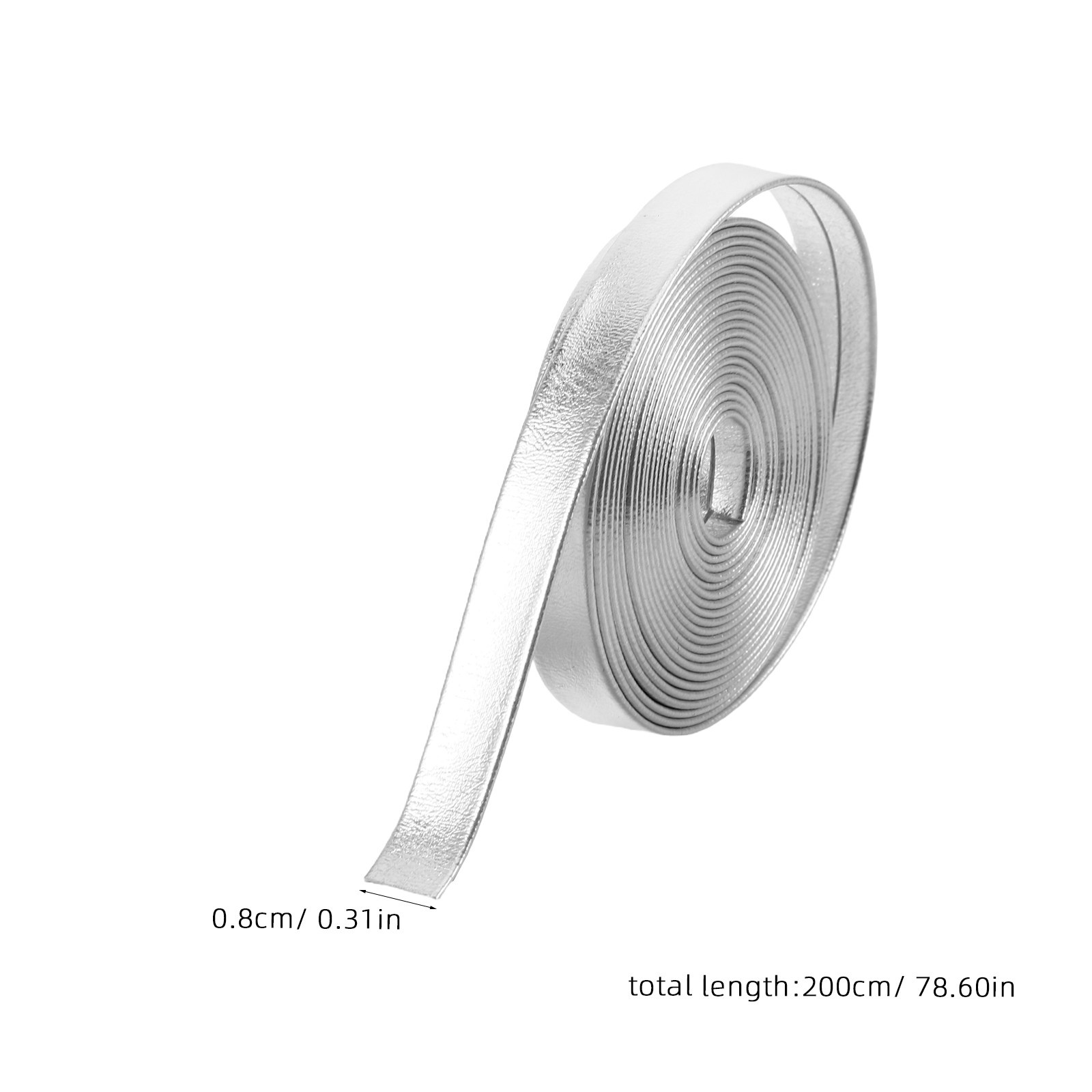2個入り人工ストラップジュエリー革細工用ストリップ 8mm  - Leatherwork Jewelry のレビューと価格