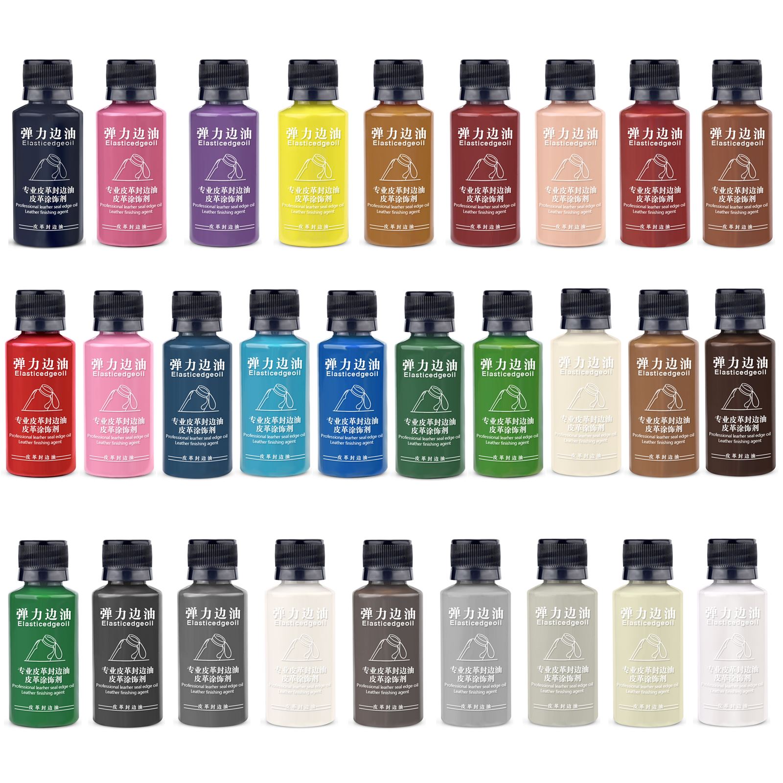 レザーエッジペイント,オイル染料,カラーコート,マットレザー - Leather Dye Finish のレビューと価格