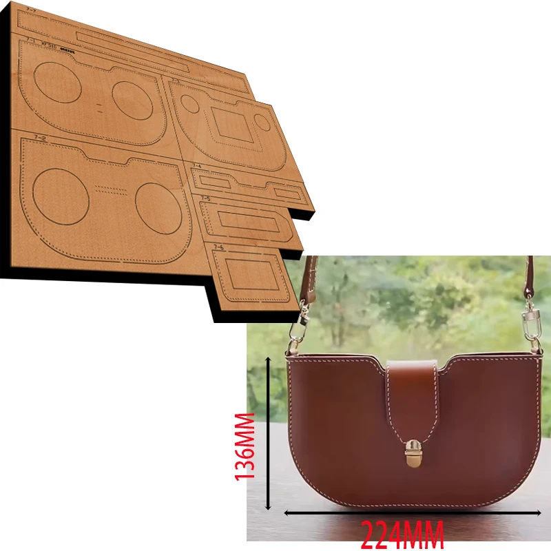 シングルショルダーバッグレザークラフトパンチハンドツール、カ - Leathercraft Japan のレビューと価格