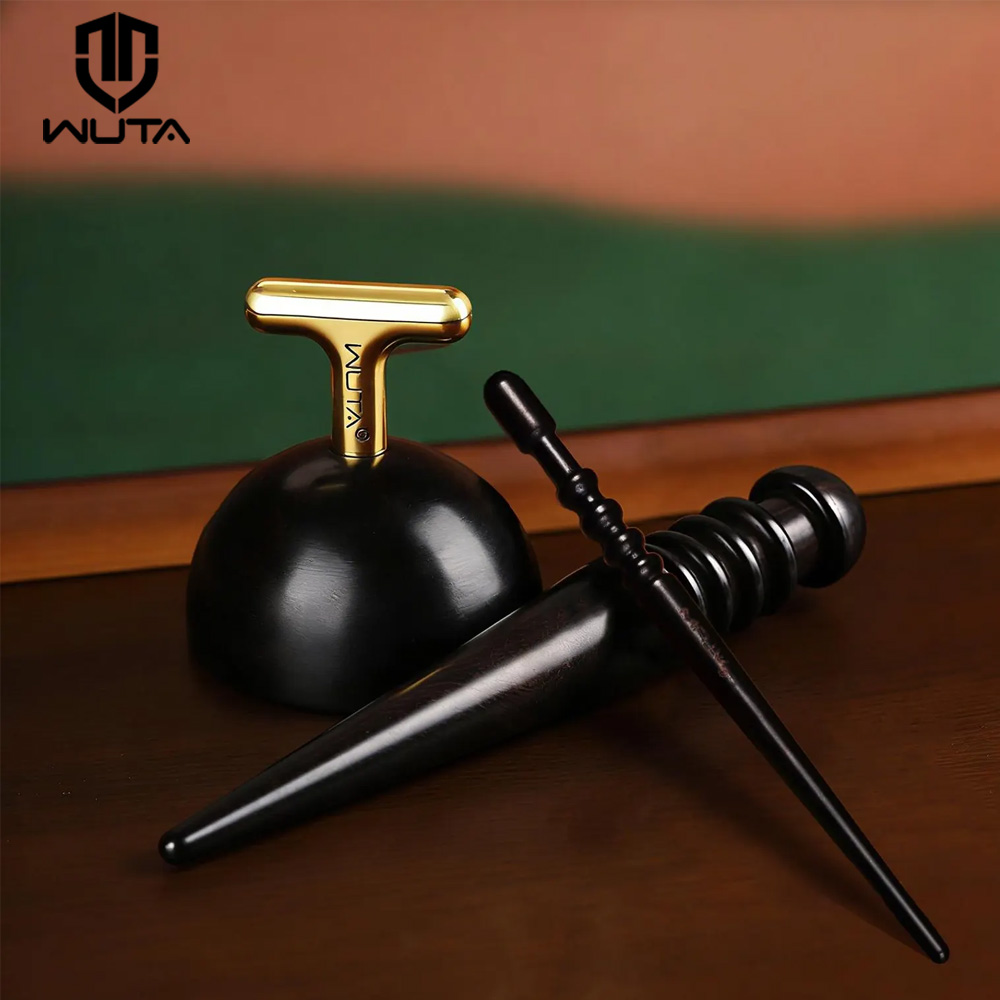 WUTA 1PC プロレザーエッジバーニッシャー高密度黒檀黒 - Rivet Setter Tool のレビューと価格