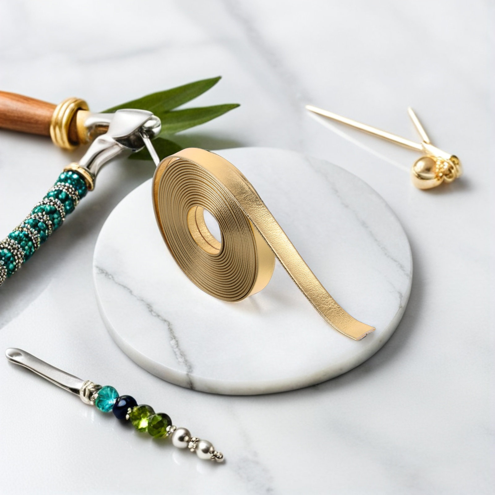 2個入り 8mm 人工ストリップロール ジュエリー製作 ブレ - Leatherwork Jewelry のレビューと価格