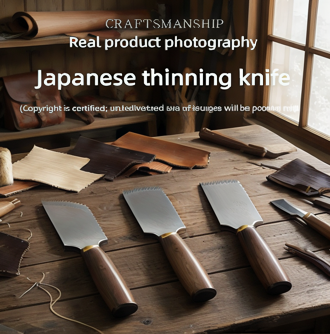 ウォールナットハンドルD2スチール製日本製革漉きナイフ レザ - Round Knife Leatherwork のレビューと価格